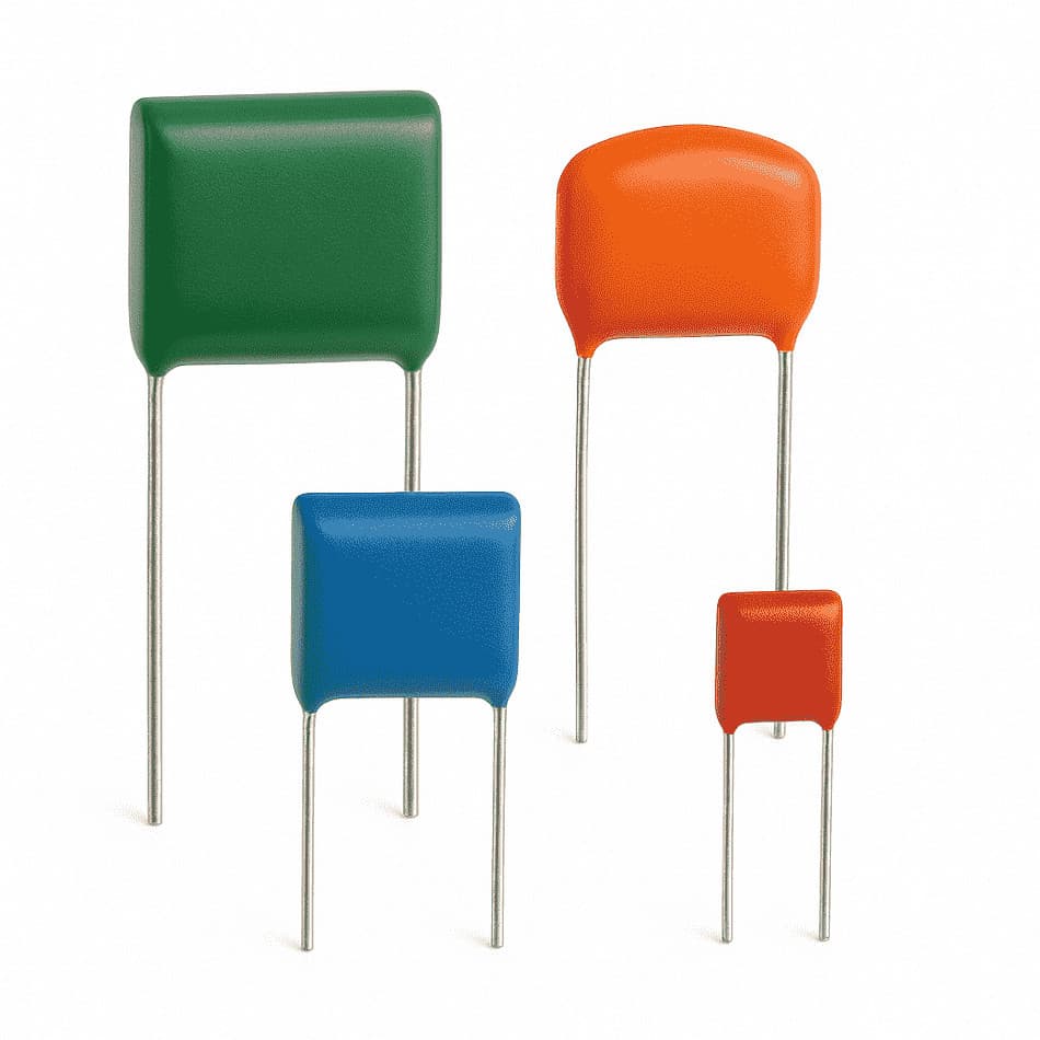 Capacitor Poliester 3K3pFX63V - 3,3nF (3300pF) 63V
