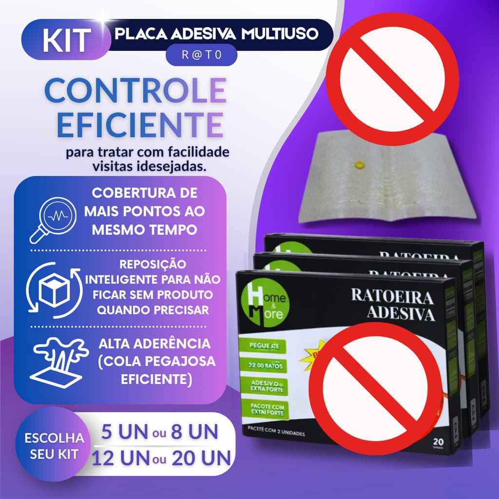 Kit 20 Placa Adesiva para Pra gas e Ras tei ros Visitantes Indesejados Roe Do Res R@TS