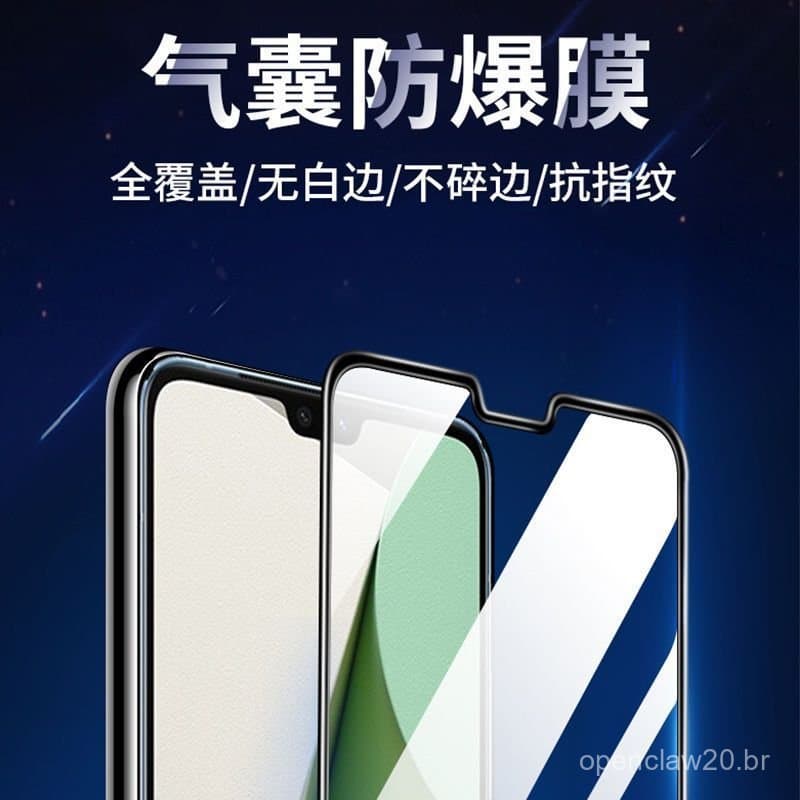 Película de airbag de tela cheia adequada para telefones vivo x70s9x30x60, película anti-queda x27s7, película de vidro