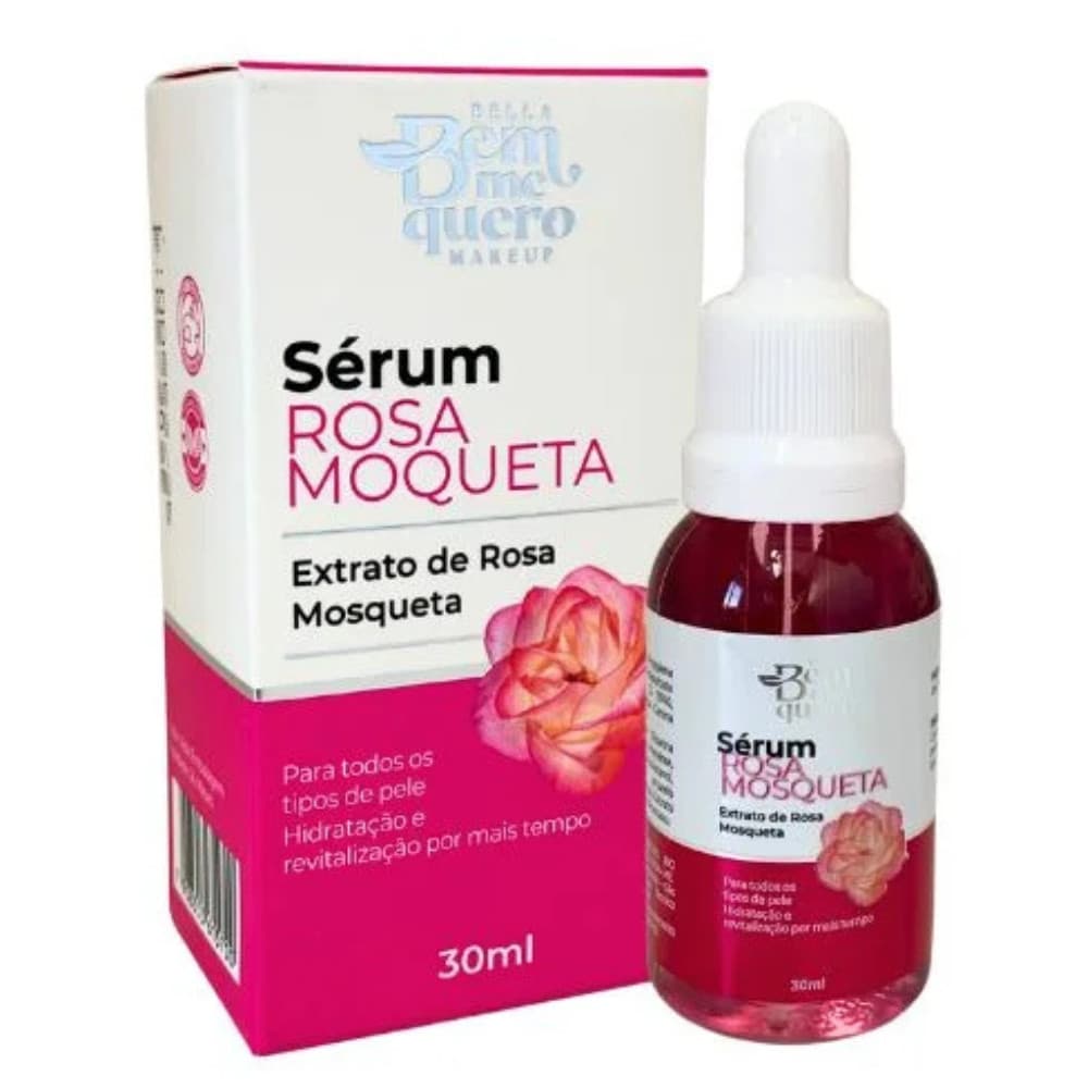 Sérum Facial Rosa Mosqueta Bella Bem Me Quero 30ml
