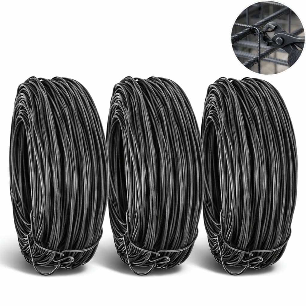 Arame Recozido Torcido 18 BWG 2kg 2 Rolos 1,24mm