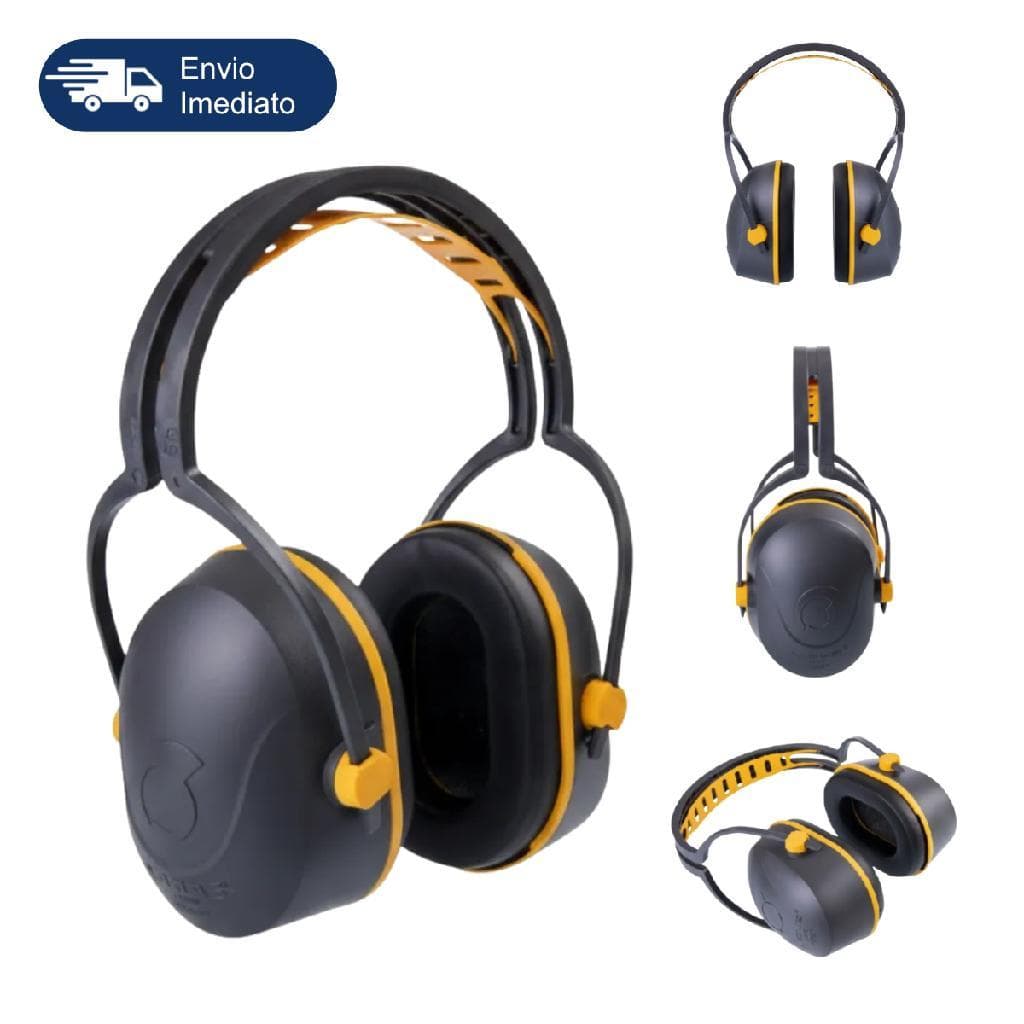 Abafador De Ruido Tipo Concha 21db Libus L-340V Leve Protetor Auricular Com CA Original