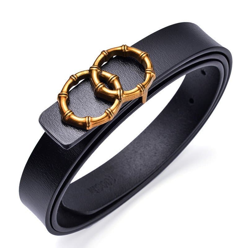 Novo cinto feminino com fivela lisa, cinto fino versátil para mulheres, cinto decorativo para vestidos, envio direto do