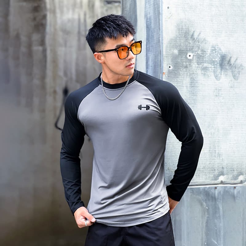 Roupas de Fitness muscular masculino de alta elasticidade correndo calças de secagem rápida equipamentos roupas de trein
