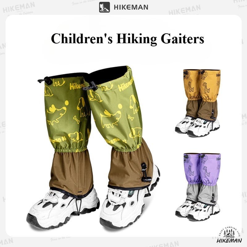 Polainas De Neve Infantis HIKEMAN , Caminhadas Ao Ar Livre , Capas De Sapatos De Proteção De Areia Do Deserto , Para Esq
