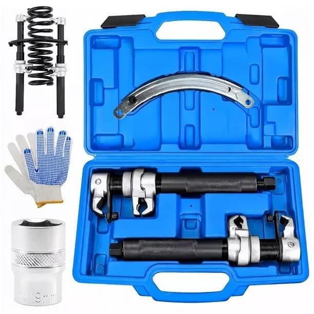 Kit Universal de Compressor de Molas de Válvulas - Ferramenta de Remoção de Molas de Amortecedores Tipo Garra