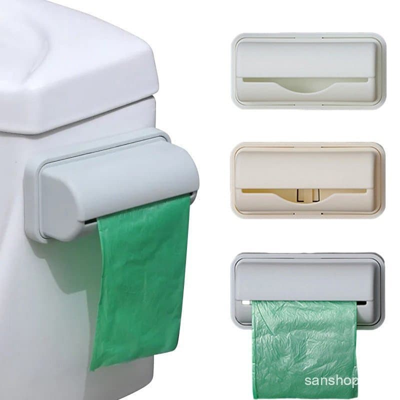 Sacos De Lixo Caixa De Armazenamento Dispensador De Para Cozinha Porta Plástico