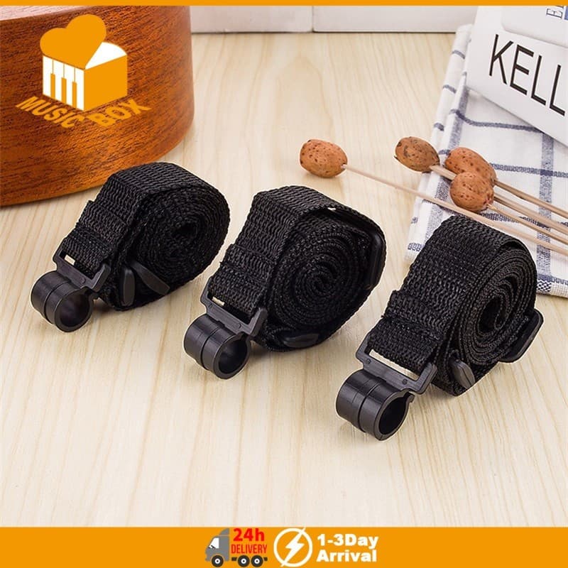 Alça De Ombro Ajustável Para Ukulele , Cinto Preto Guitarra Com Acessórios Instrumentos De Corda De Gancho