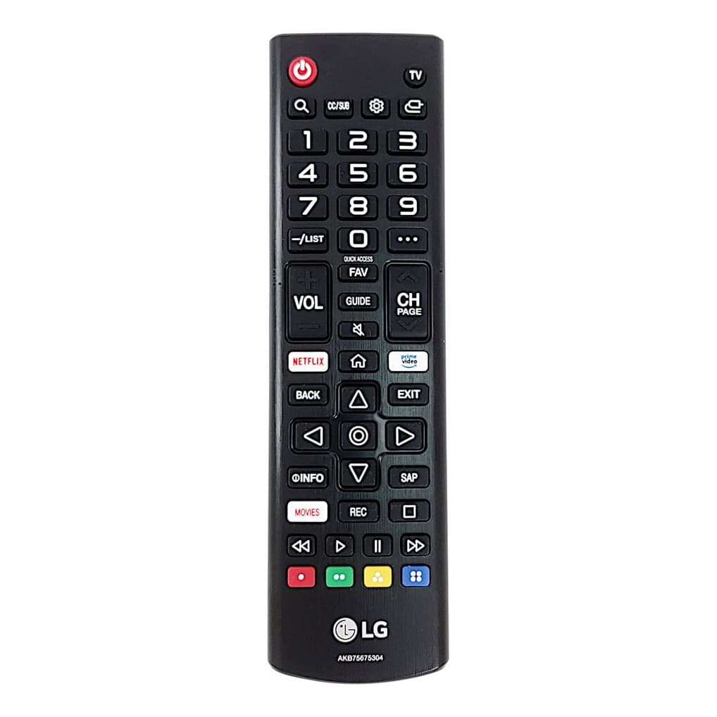 Controle Remoto Compatível Tv Lg Smart Modelo Akb75675304 Substitui O Akb75095315