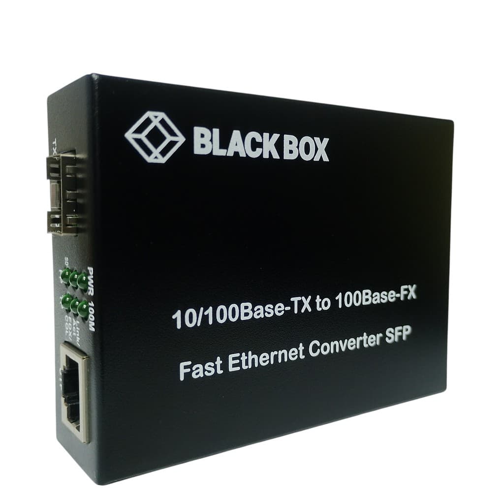Conversor De Mídia Fibra Óptica Black Box Lhc210a 10/100