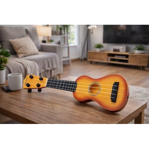 Instrumentos Musicais Infantis Ukulele Violao Cavaquinho Aprendizado Crianças