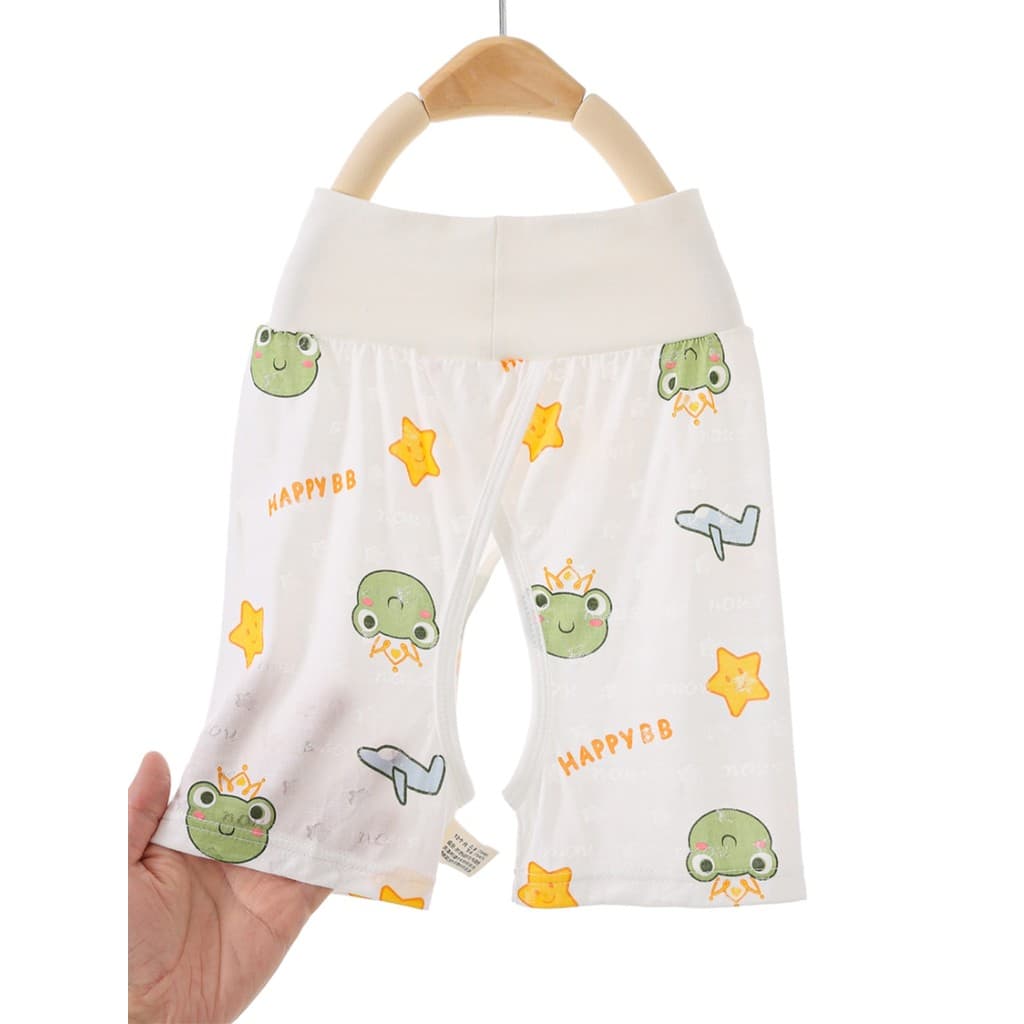 Verão bebê barriga proteção pijama calças roupas