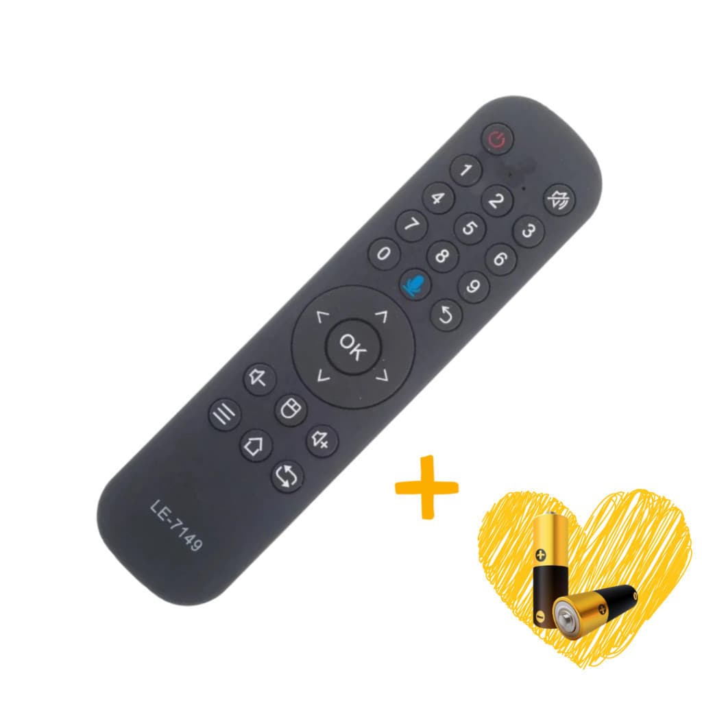 Controle Remoto | H.T.V. |  6 - 7 - 8 | Reposição | Compativel | Com Pilhas