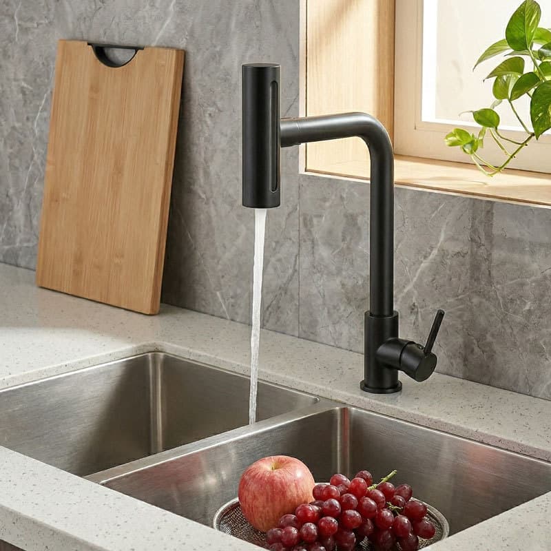 Torneira Gourmet Cozinha Inox 304 4 Modos de Jato Bancada Água Fria