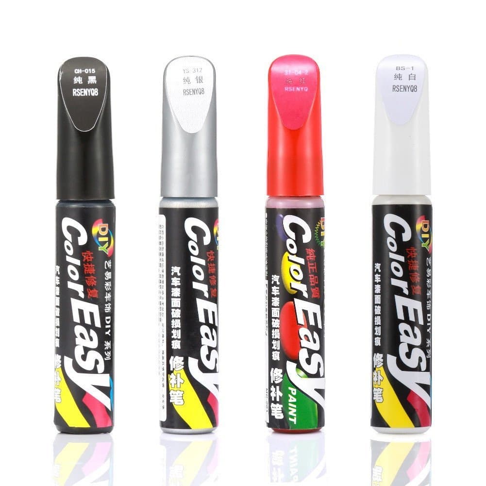 Caneta de Reparação de Arranhões de Carro Colorida, Caneta Impermeável para Manutenção e Estilização de Carros