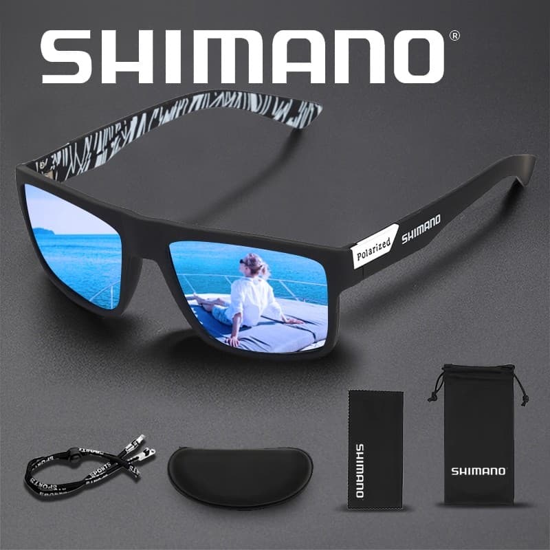 SHIMANO Polarizado Ativo Óculos De Sol Proteção UV400 Para Homens Mulheres Pesca Ao Ar Livre Ciclismo Condução Esporte