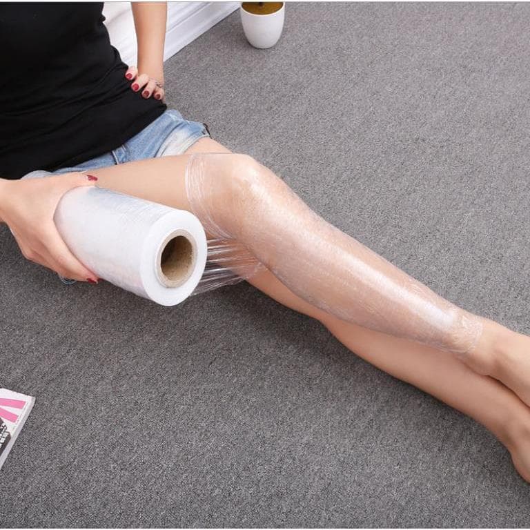 Salão de beleza envoltório de plástico perda de peso perda de peso emagrecimento pernas emagrecimento barriga emagrecime