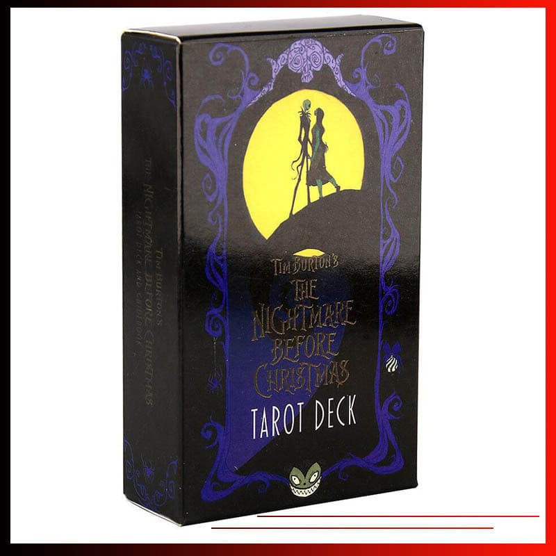 78 Folhas The Nightmare Before Christmas Tarot Deck