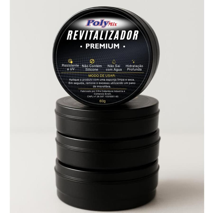 Cera Revitalizadora De Plástico, Para Choque, Couro
