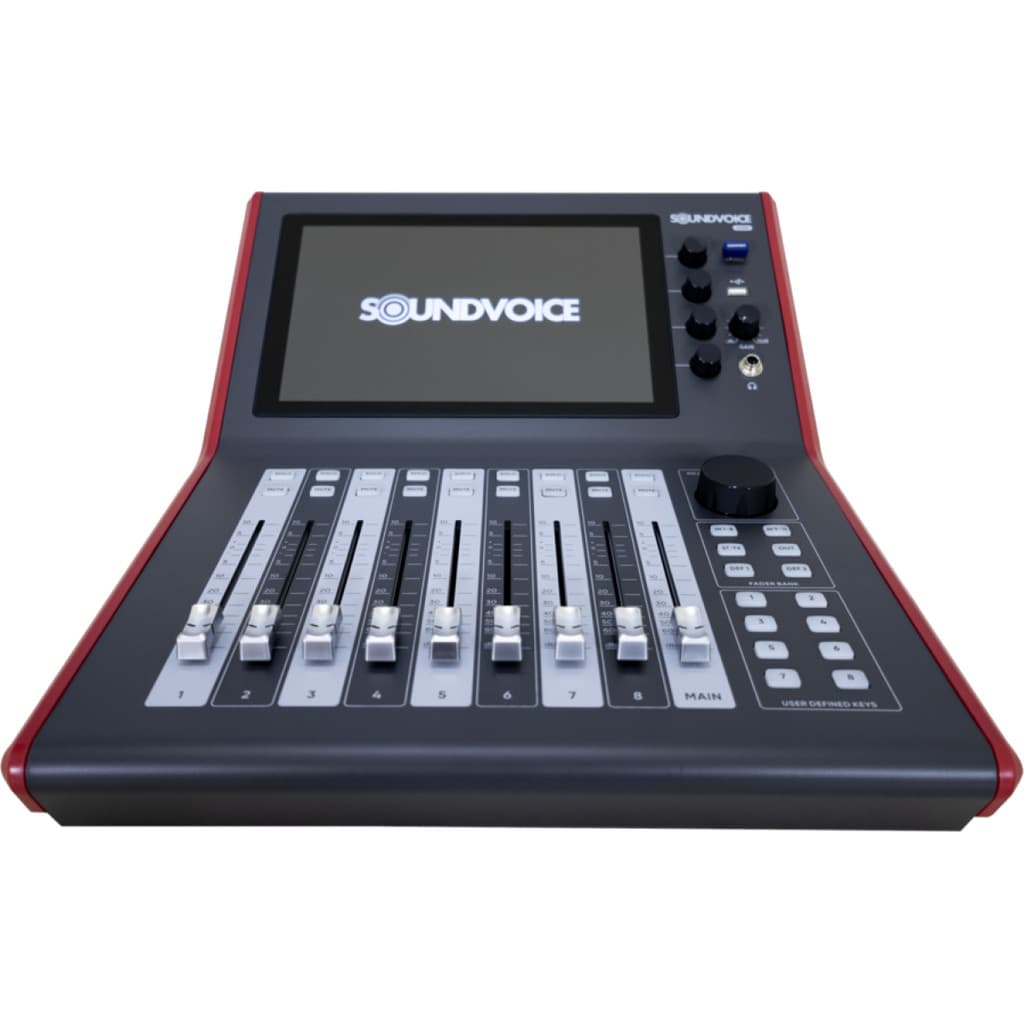 Mesa de Som Digital 16 Canais Soundvoice Zyon MDZ-16