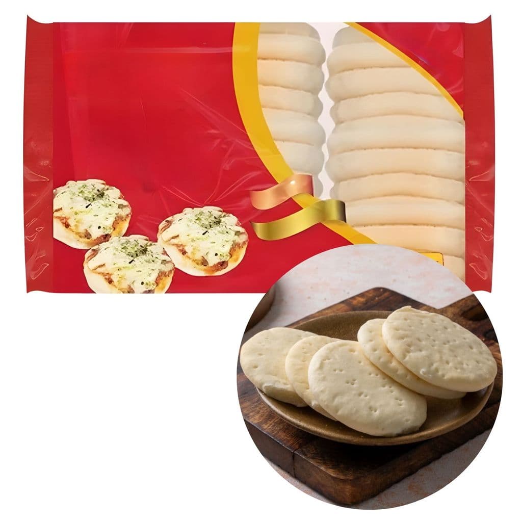60 Mini Pizza Coquetel Discos Prontos Massa Mini Pizza 600g