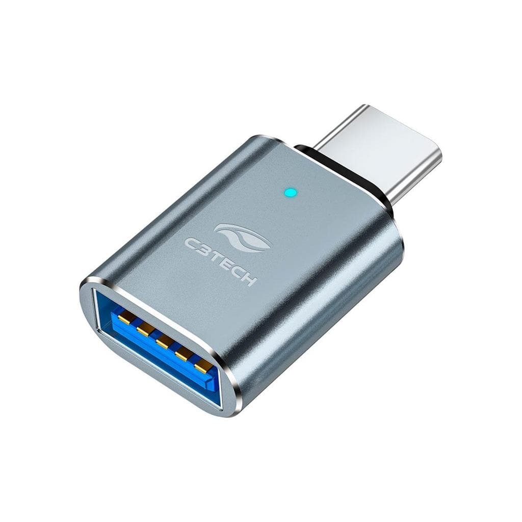 Adaptador USB-C p/ USB (USB-A F): C3Tech OTG-20
