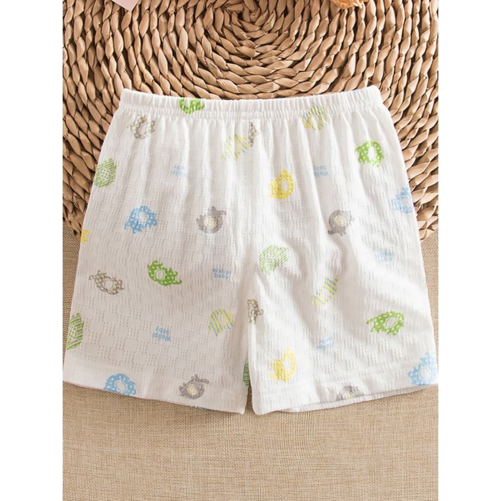Verão bebê dupla utilização respirável shorts verão das mulheres dos homens bebê pijama calças shorts verão bebê shorts