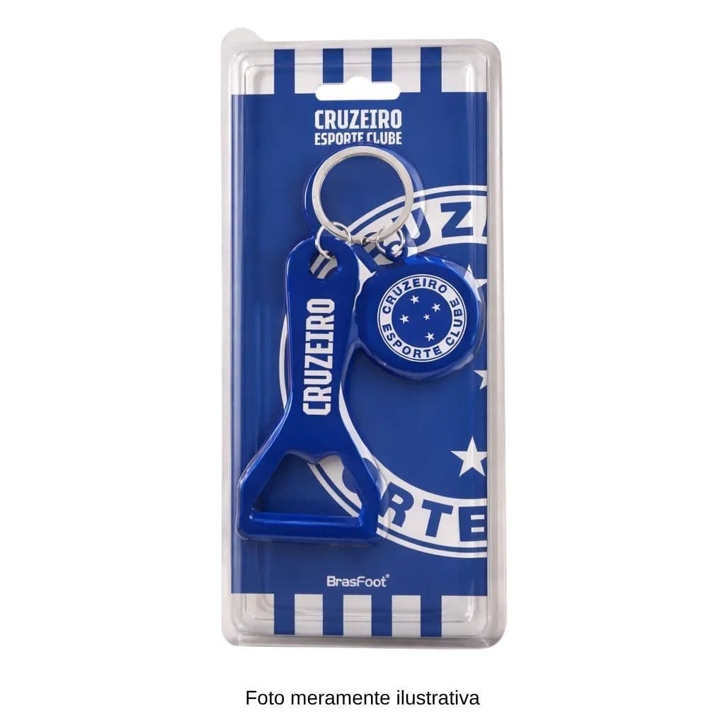 Chaveiro Tampa Decorativo Times Cruzeiro