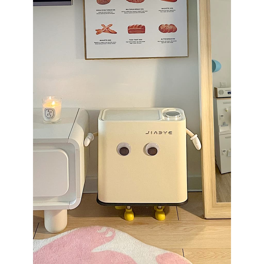 Fralda de bebê de grande capacidade, para fraldas de bebê, tipo Push doméstico, selado com tampa, desodorante, lixeira d
