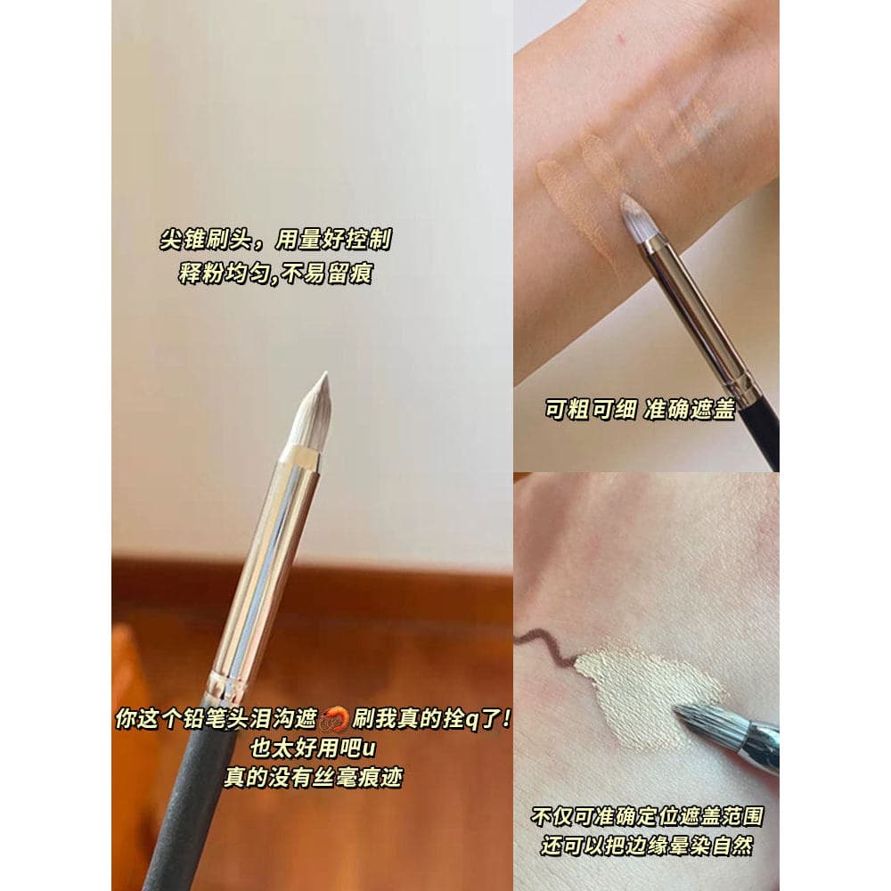 Super afiado fácil de usar!Esconder linhas de lei rasgo sulco ferramenta útil lápis cabeça corretivo escova cabeça redon