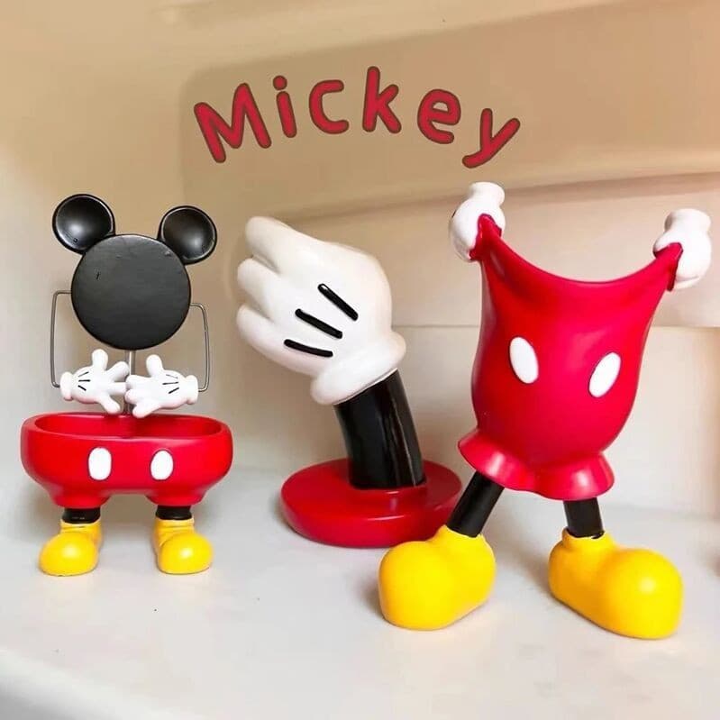 Disney Cute Mickey Mouse Pants Maquiagem Caixa De Armazenagem Para Escova Porta-Caneta Estudantil Glove Vase Office