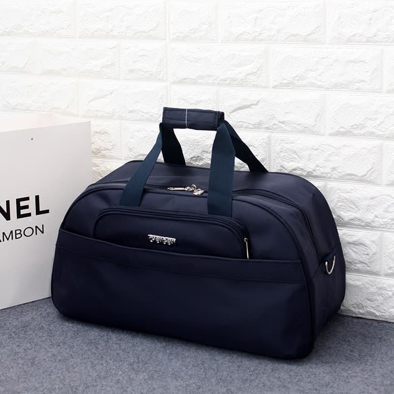 Versão coreana Super grande capacidade saco de bagagem saco de viagem de negócios feminino saco de viagem masculino port