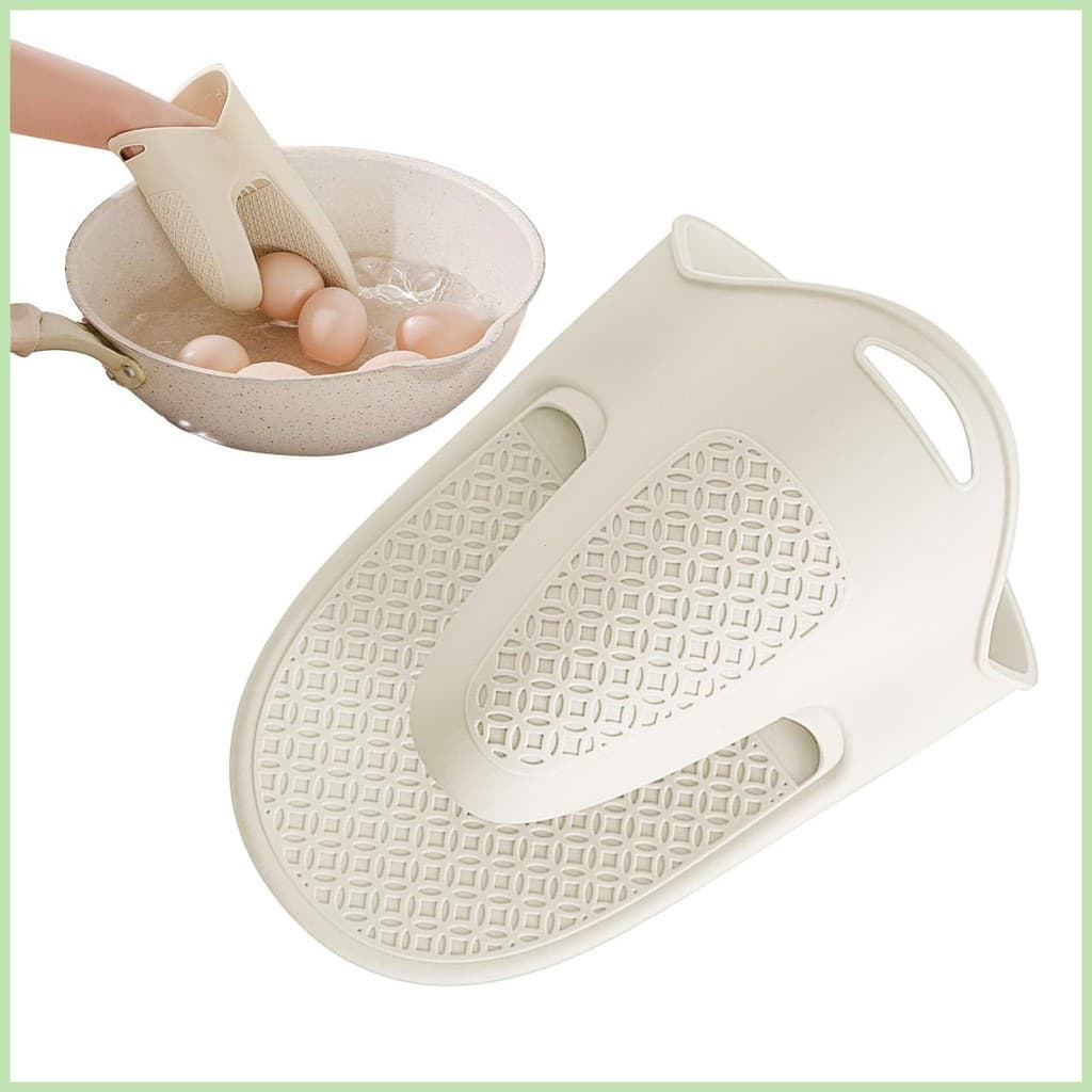 Luvas De Forno De Silicone Cozinha Antiderrapante Resistente Ao Calor À Prova Dwaterproof Água Suportes De Panela Para A