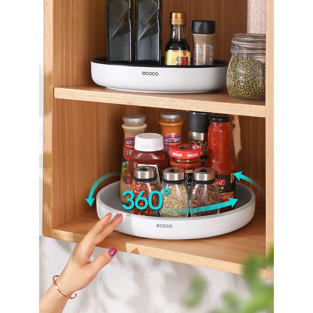 Condimentos de cozinha multifuncional rotativo rack tempero rack bancada caixa armazenamento tempero rack armazenamento