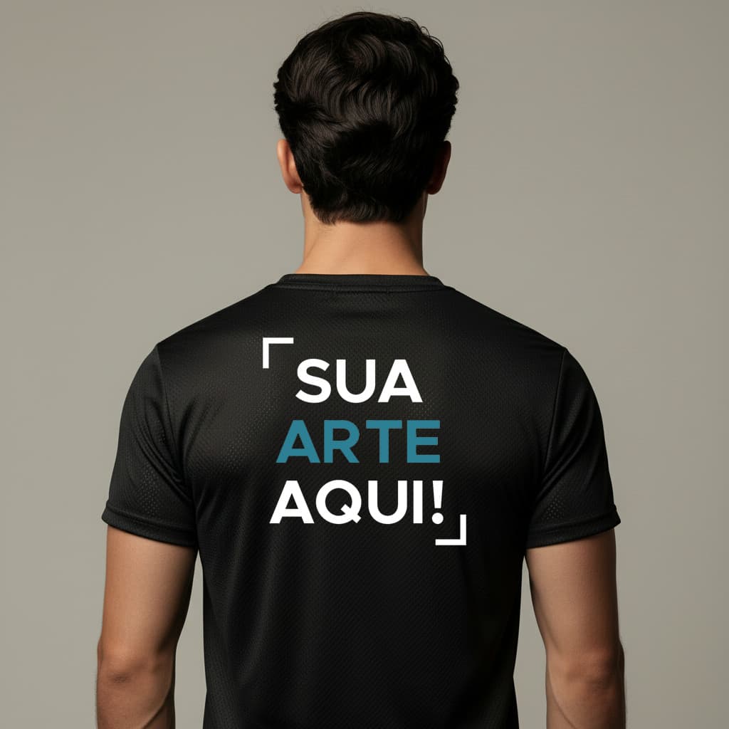 Camiseta Dry Fit Estampada Respirável Térmica Personalizada