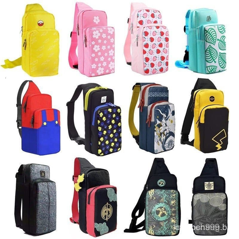 Bolsa De Viagem Portátil Para O Ombro Nintendo Switch OLED Dock NS Lite Acessórios Da