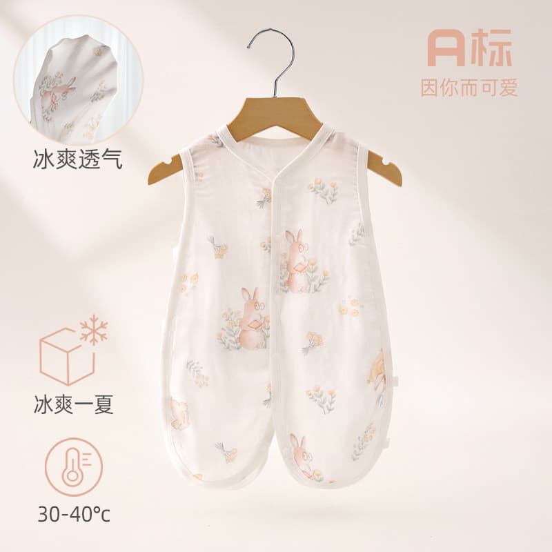 Bebê Pipa roupas estilo verão bambu algodão gaze roupas classe a respirável legal confortável macacão de bebê