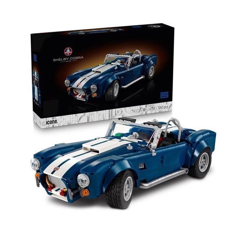 Pronto Estoque 1241 PCS Compatível Dodge Viper Shelby Cobra Retro Esportes Carro Blocos De Construção Brinquedos