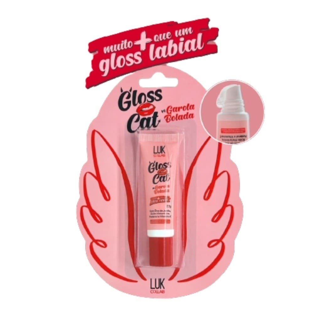 Gloss Cat by Garota Bolada Luk MakeUp 7,5 gr