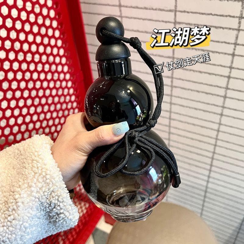 Copo de água portátil Oriental cabaça copo esportes garrafa de água estudante das mulheres dos homens Goku adesivos esti
