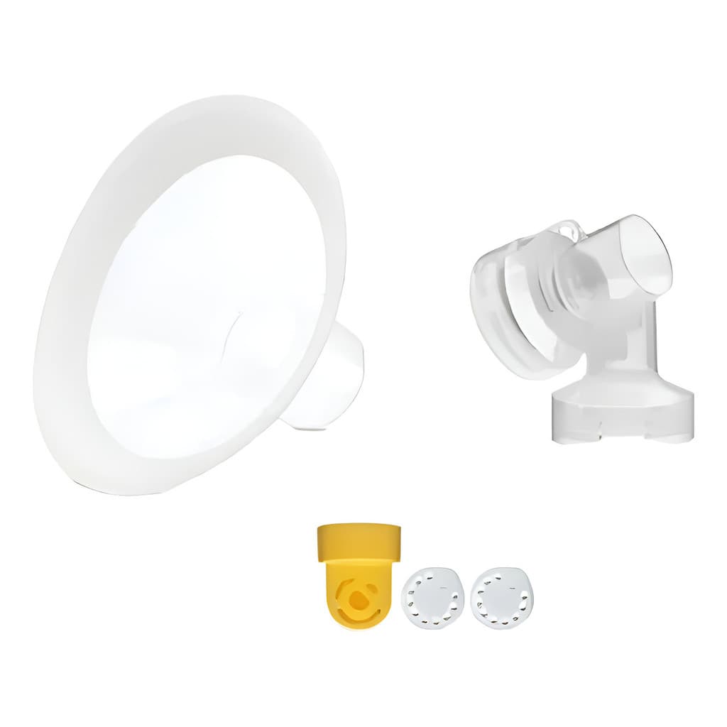 Copa Flex. 24mm + Conector + Válvula E 2 Membranas Medela