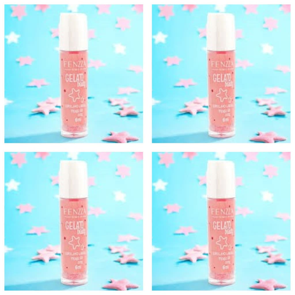 BRILHO LABIAL MAGIA DAS CORES GELATO KIT C/4 FZ21008