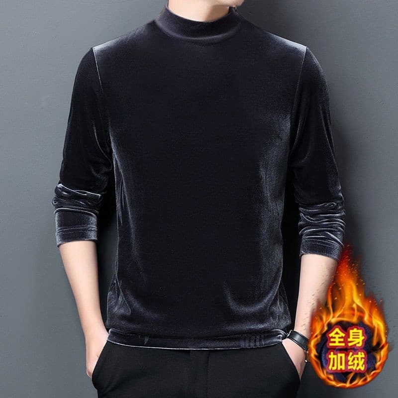Shopping Counter Retreat Moletom com gola redonda masculino outono inverno tendência da moda High-End reunindo forro de