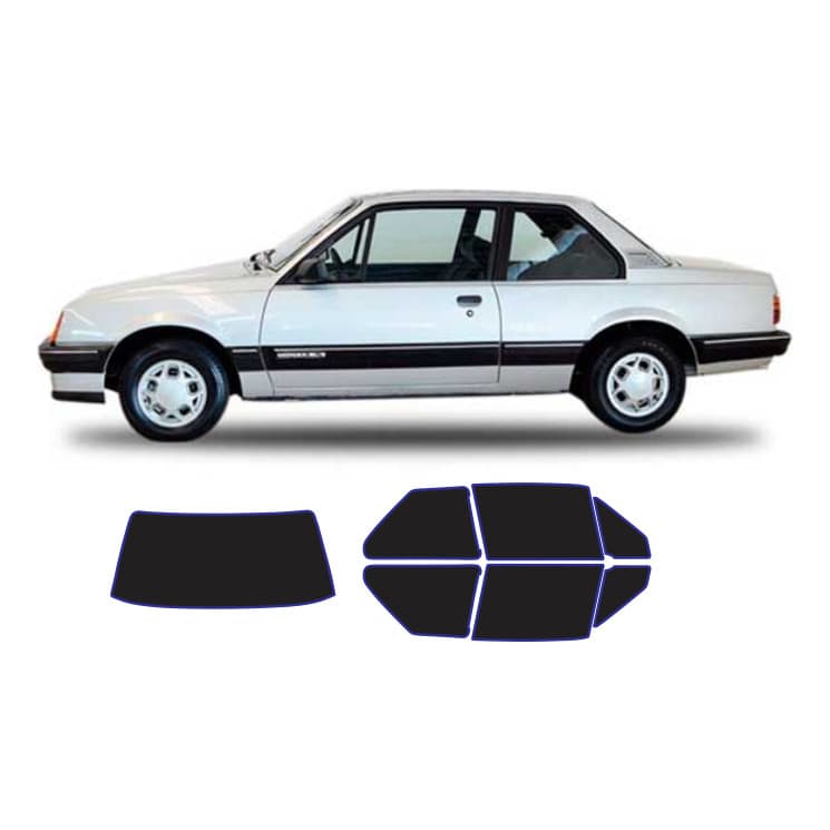 Película Insulfilm Monza Sedan 2 Portas 1982/96 Corte Comput