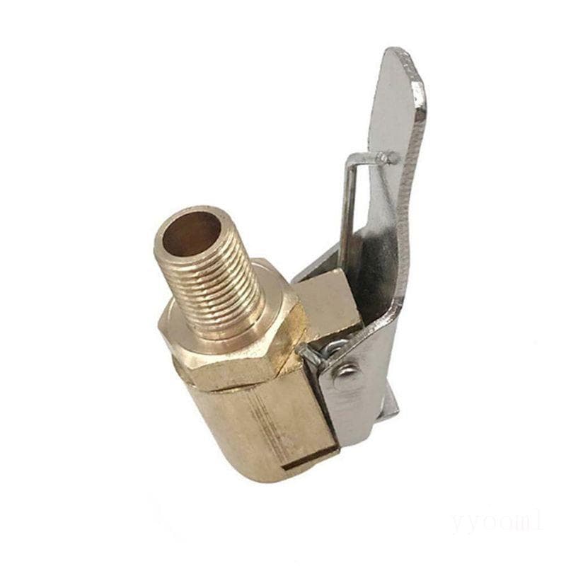 yyooml Bloqueio Do Inflador Pneus Carro Mandril Ar Automático Para Compressor Conector Braçadeira