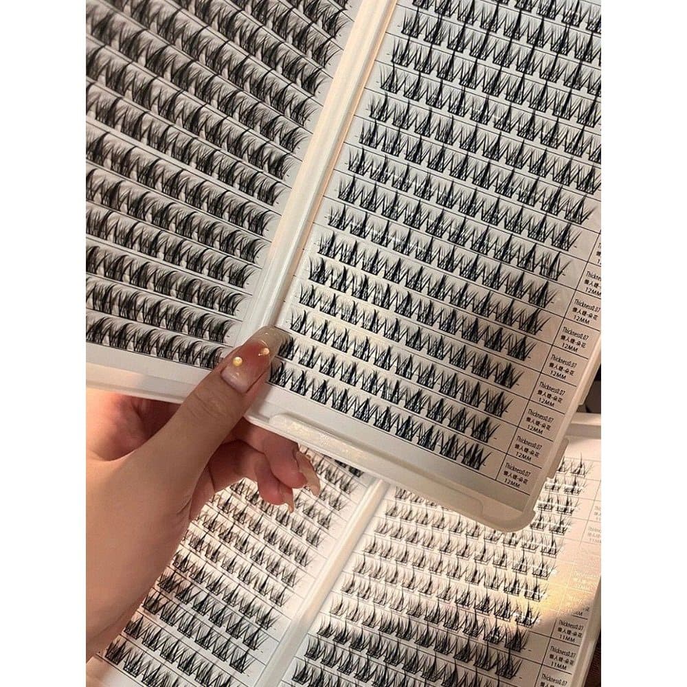 Capacidade Super grande!LODO LODO Cílios Livro Cílios Postiços Trilogia Preguiçosa Pequeno Diabo Trigo Orelha Torre Vent