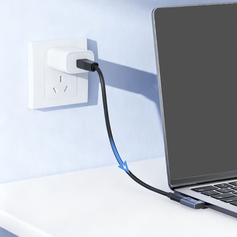Adaptador Conversão blg USB Para Tipo C Suporta Vídeo 8K E Transmissão Energia 240 W