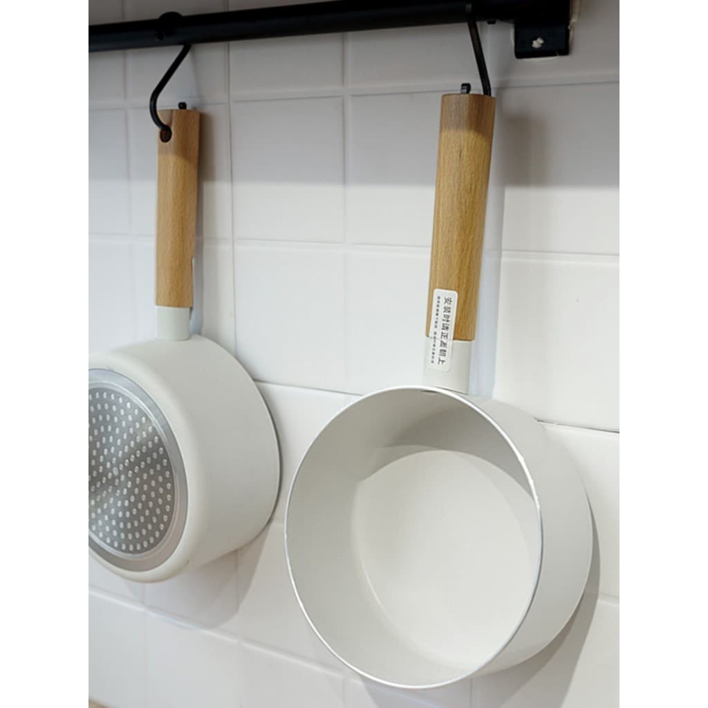 Pote de leite de pedra médica antiaderente panela de comida complementar para bebê fritar macarrão integrado panela fogã