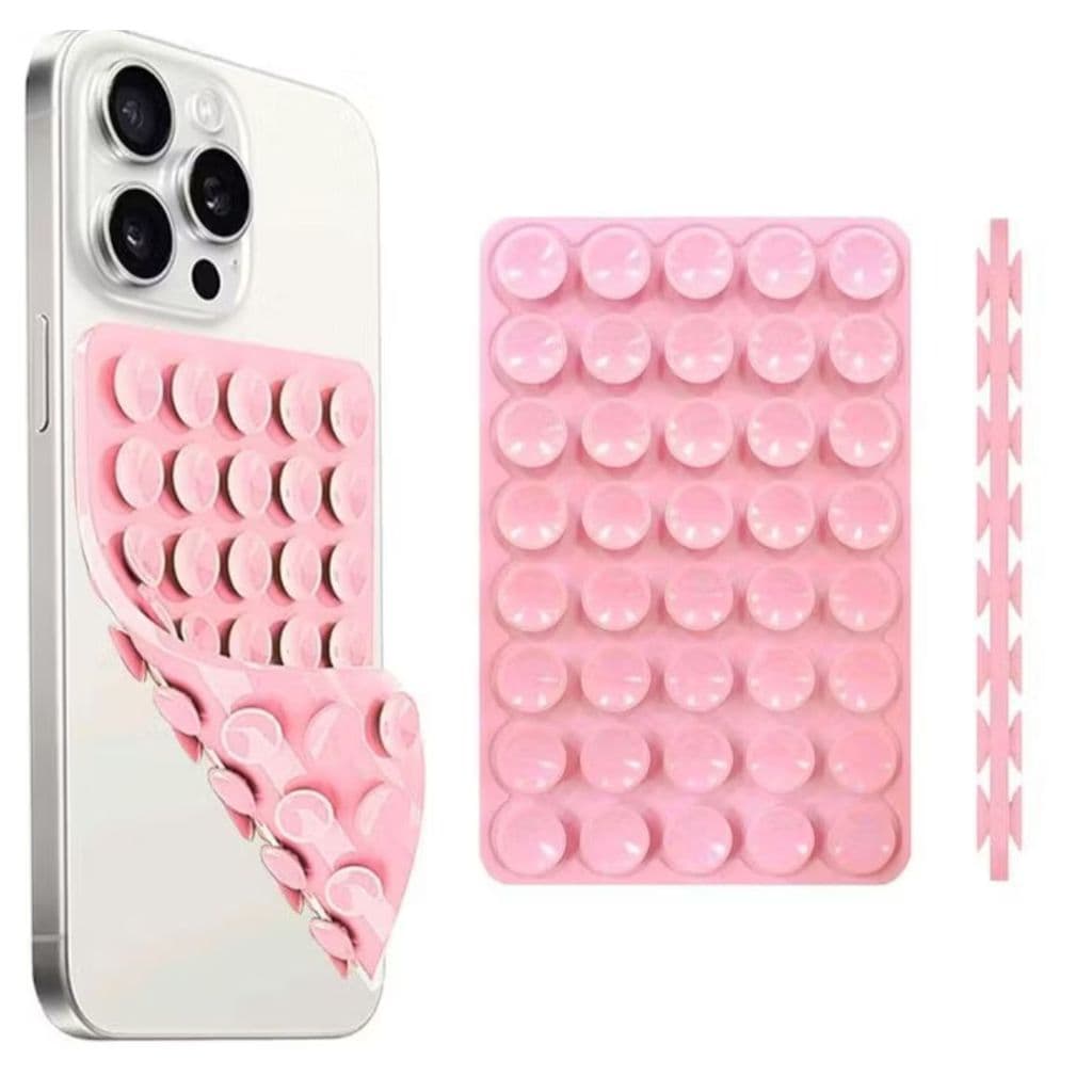 Adesivo Ventosa DUPLA de silicone Para Capa capinha De Celular