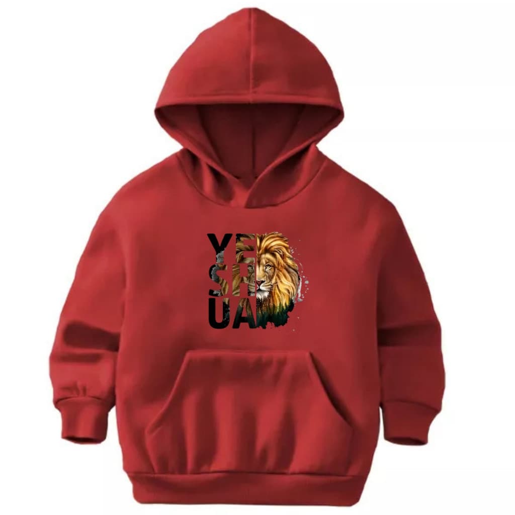 Blusa De Frio Moletom Infanto/juvenil Yeshua Do 2 Ao 16